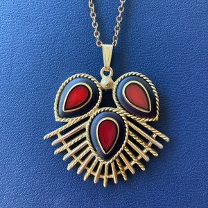 Rare vintage Sarah Coventry Deco style necklace